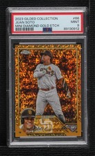 2023 Gilded Collection Gold Mini-Diamond Refractor 47/50 Juan Soto PSA 9 09dw