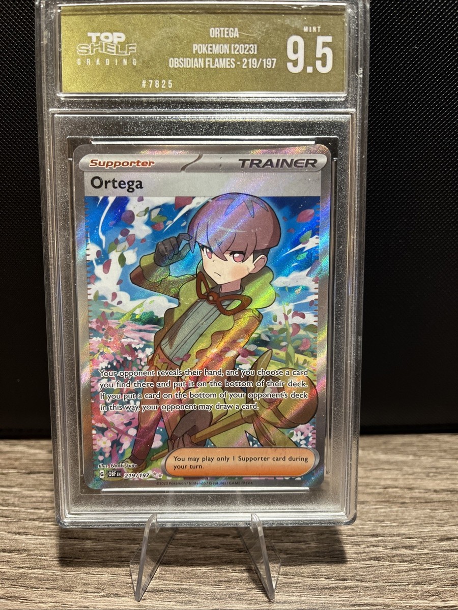 Ortega 219/197 SV03: Obsidian Flames Holo for sale online | eBay