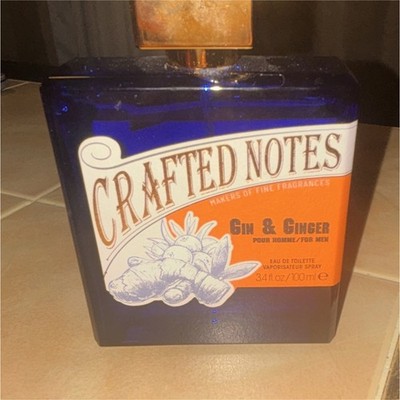 Crafted Notes Gin & Ginger Eau de Toilette Spray 3.4 fl oz / 100 ml