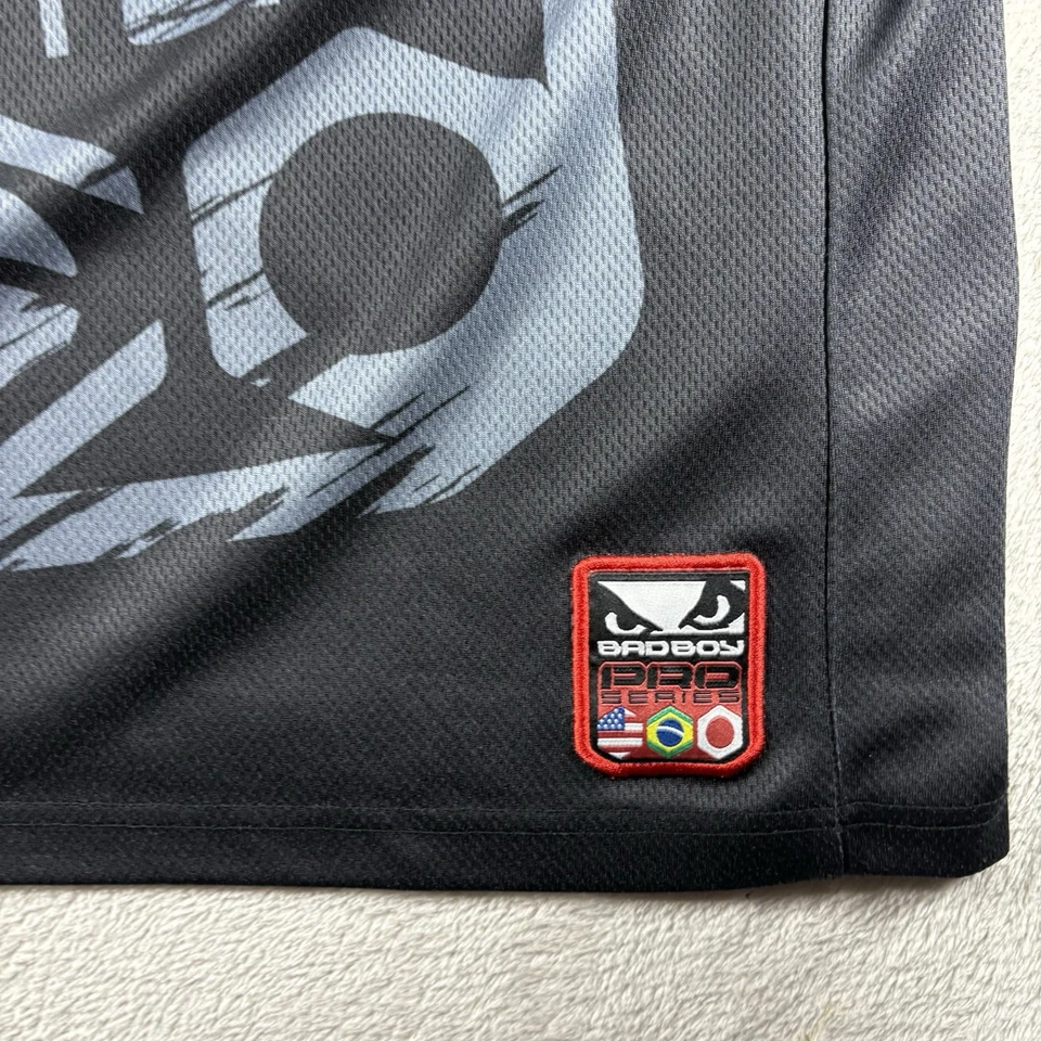 Bad Boy Shirt Men’s L Black Pro Series Jersey MMA Fighting Martial Arts #1707 - Image 4 of 4