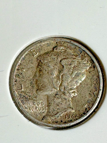 1944-S Mercury Dime 10C Extremely Fine (XF) Condition