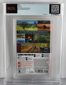 The Legend of Zelda Breath of the Wild - Nintendo Switch - Graded PSA 10 A++