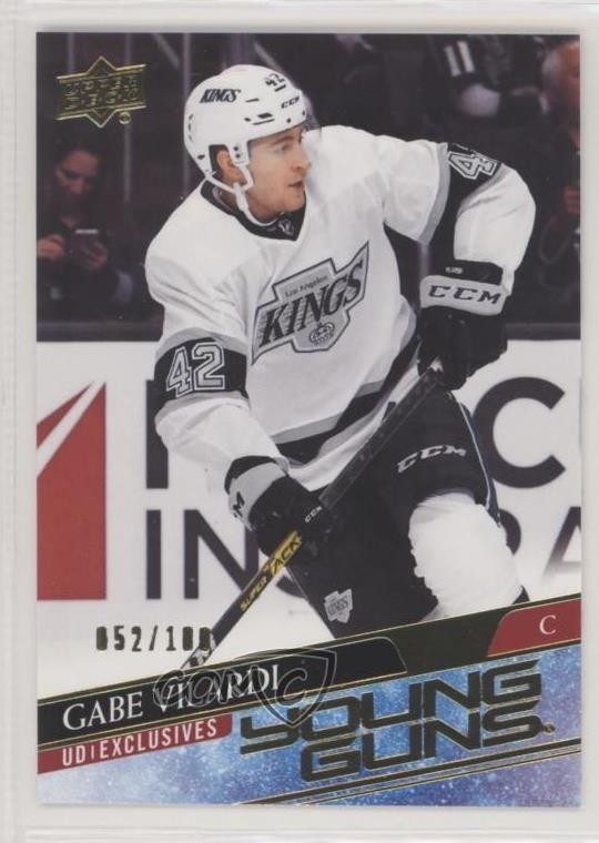 2020-21 Upper Deck Young Guns UD Exclusives 52/100 Gabe Vilardi #215 1ic