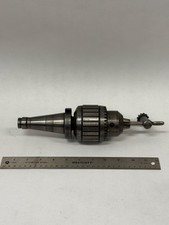 Used Jacobs 18N Ball Bearing Super Drill Chuck 1/8-3/4" Key 40FC-4J