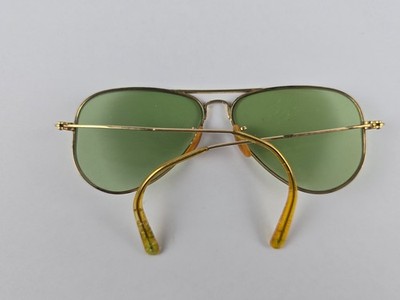 小物 Ray-Ban vintage AVIATOR SMALL TYPE WW2 Ray Ban Bausch & Lomb Small 12k Gold Filled Aviator Sunglasses