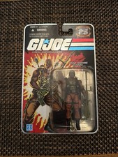 GI Joe 25th Anniversary Roadblock Heavy Machine Gunner Hasbro MOC