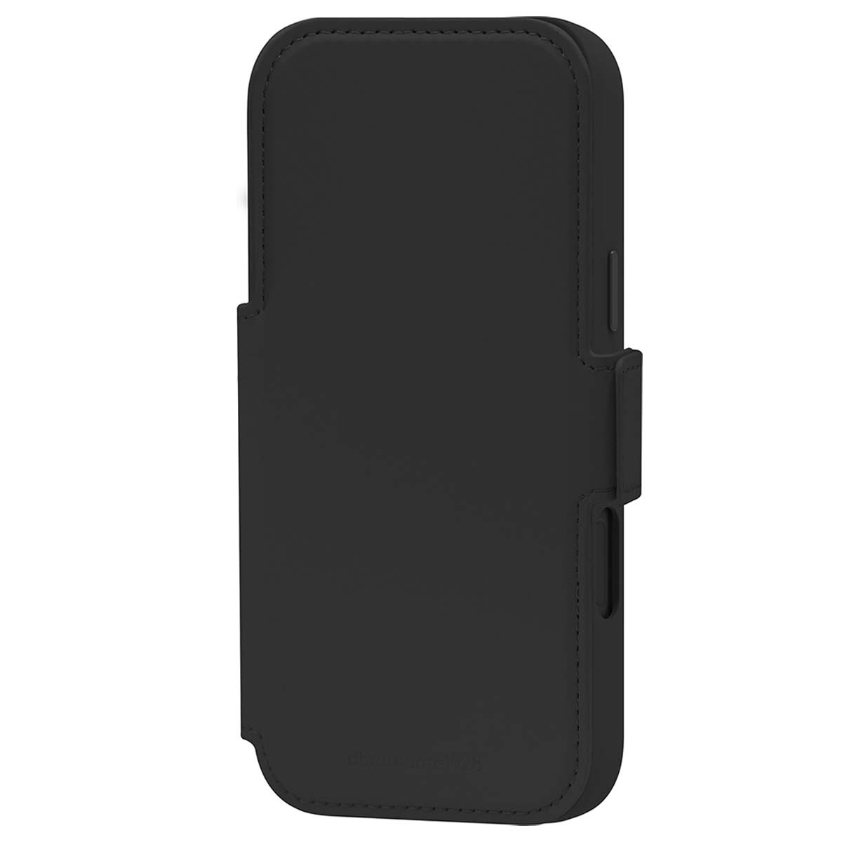 Étui en cuir iPhone 17 Pro Max portefeuille avec clapet magnétique premium