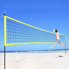 Volleyball Set Beach Volleyball Set Carrying Bag Heavy Duty Volleyball Net
