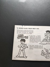 Super Mario Bros Duck Hunt World Class Track Meet~~MANUAL ONLY~~For the NES