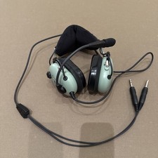 DAVID CLARK H10-13.4 HEADSET DUAL PLUG  AIRPLANE AVIATION HEADPHONES WW SHIPPING