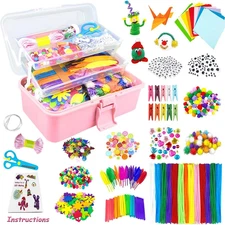 Arts and Crafts Supplies for Kids DIY Craft Kits Art Supplies Materials Kids Cra