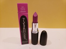 Mac Macximal Sleek Satin Satin Lipstick 822 - Violet Vapor NIB