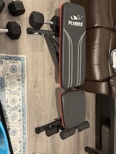 FLYBIRD Adjustable Weight Bench Foldable Incline/Decline for Full Body Workout