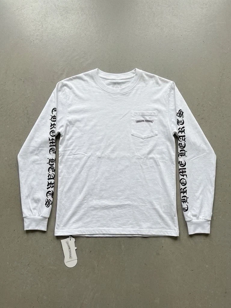 25+ Chrome Hearts Long Sleeve Regular Size T-Shirts for Men for