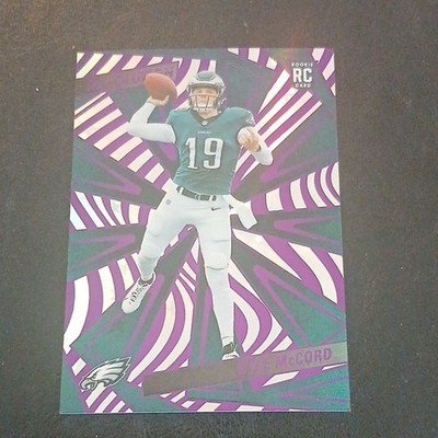 #146/199 Panini 2025 Revolution Football Astro Kyle McCord RC Eagles 