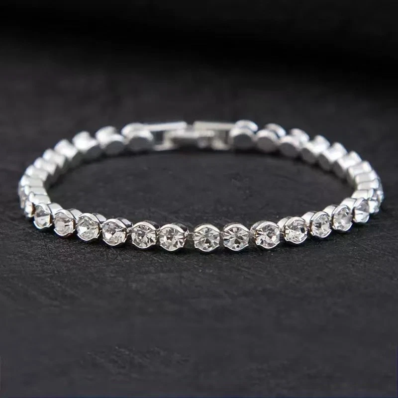 Swarovski Elements Inspired Crystal Bracelet Fashion Jewelry Women Energy Gifts - Image 4 of 4