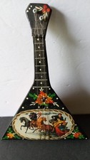 Balalaika Collectible Vintage Soviet Russian folk instrument souvenir