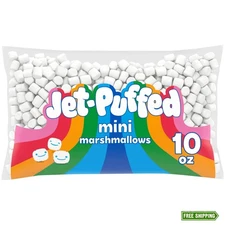 Jet-Puffed Mini Marshmallows, 10 oz Bag