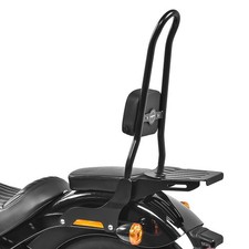 Sissy Bar CSXL Fix für Harley-Davidson Softail 18-23 mit Gepäckträger sw C-Ware