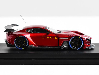 ZD Glory 1:64 Red RX Vision GT3 Coupe Racing Sports Model Diecast Metal Car BN