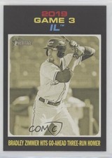 2020 Heritage Minor League Edition 1971 Playoff Highlights Bradley Zimmer w7v