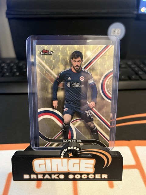 Carles Gil Topps Finest MLS Superfractor 1/1 New England Revolution