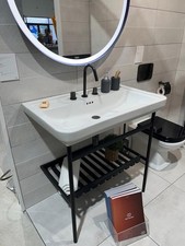 Ideal Standard Calla Basin & Stand & 3th Mixer