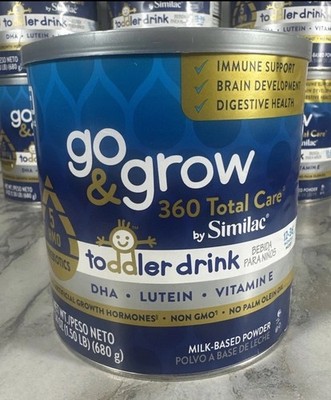 Go & Grow 360 Total Care by Similac Toddler Drink 24oz Lot Of 2,4,6 Exp 08/2026