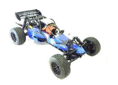 Rovan RC 1/5 Scale 5B 29cc Street Buggy Gasoline w/Blue Body