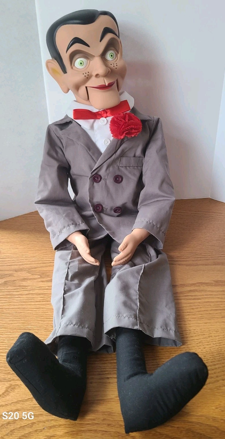 Goosebumps Tv Rl Stine Slappy Dummy Puppet Goosebumps Slappy Ventriloquist  Dummy 30” Stine Pull String, image size:789x1538