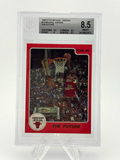 The Star Co. 1986 Star Michael Jordan Chicago Bulls The Future #10 Graded