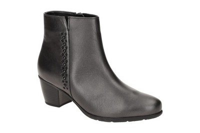 Gabor Schuhe 55.524 grau Damen Stiefeletten elegante Stiefelette 55.524.69 NEU
