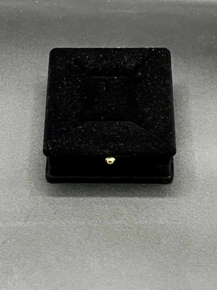 Colar de cristal azul design coração em estojo de veludo luxo presente perfeito para amado - Imagem 3 de 3