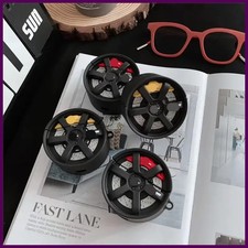 Funda para auriculares con rueda de freno de coche 3D para Airpods 4 2025 3 2 1