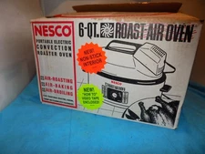 Nesco Roast-Air Oven 6 Qt Blue Electric Roaster New in Original Box Fast Ship