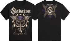 Sabaton Crossing The Rubicon T-shirt Size S-5XL Comfort Colors Brand Reprint