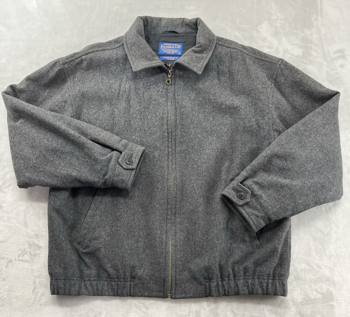 Pendleton Jacket Men Large Gray Lined Thisulated … - image 1