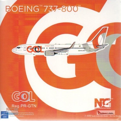 NGM58136 1:400 NG Model GOL Linhas Aereas B737-800 Reg #PR-GTN