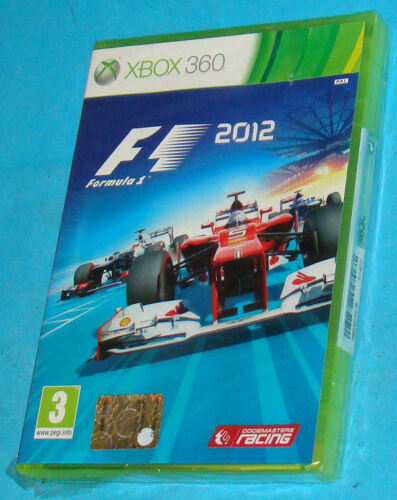 F1 Formula 1 2012 - Microsoft XBOX 360 - PAL New Nuovo Sealed - Afbeelding 1 van 2