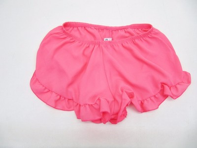 pink ruffle shorts