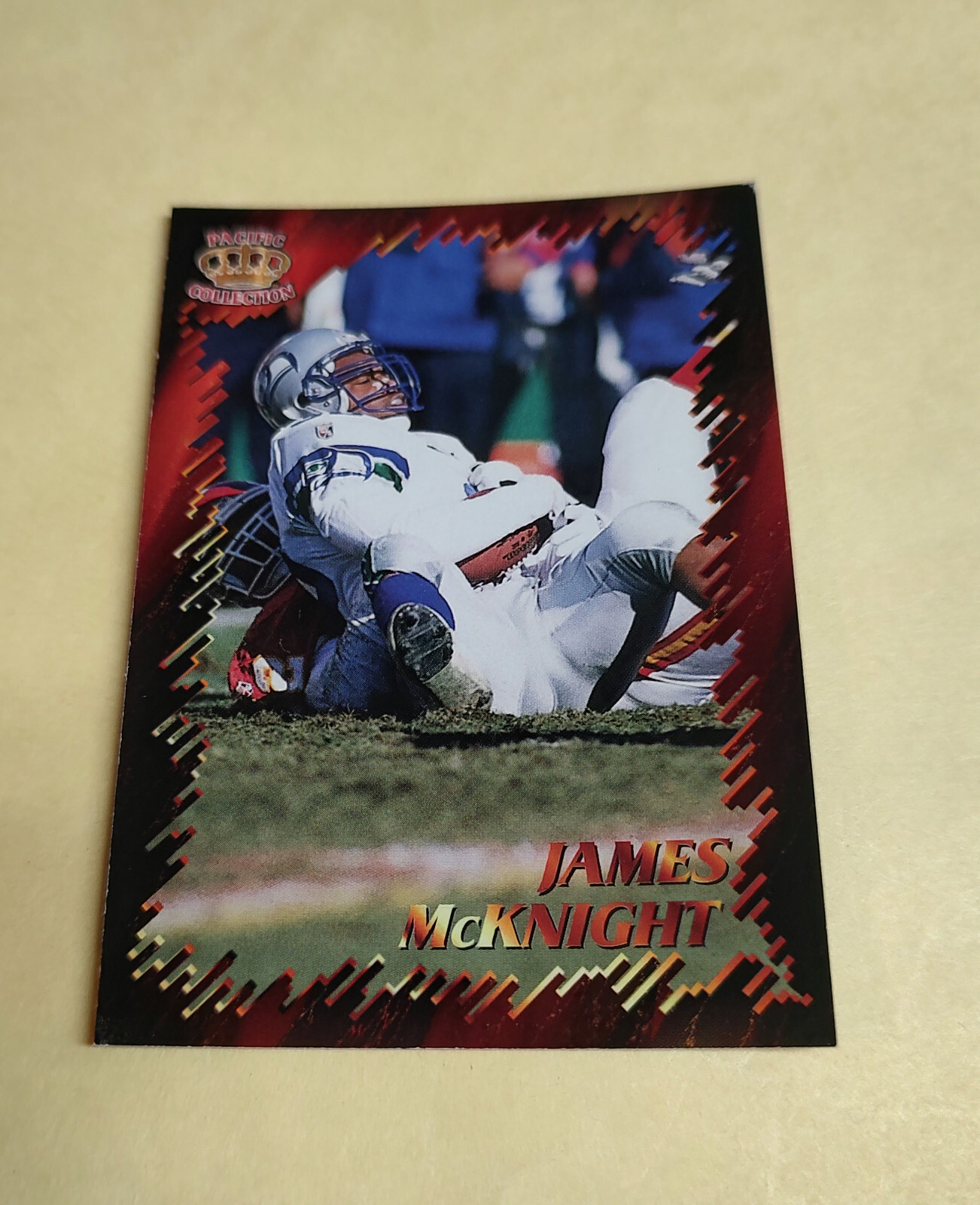 1996 Pacific Dynagon Best Kept Secrets #90 James Mcknight Seattle Seahawks