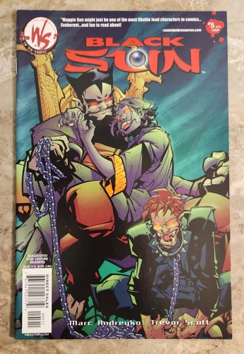 SCHWARZE SUN: 1, 1-B, 2, 5 & 6 - Unvollständige Bild-Comics MARC ANDREYKO Trevor Scott - Bild 10 von 13