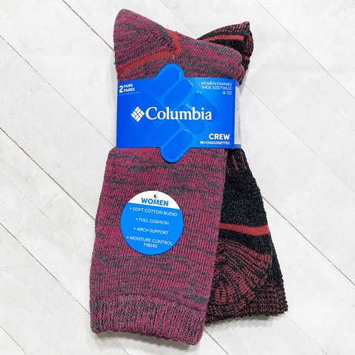 Columbia Crew Bota Calcetines 2 pr Mujer Cojín Grueso Mezcla de Algodón Control de Humedad - Imagen 22 de 58