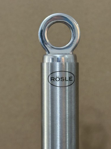 Rösle Stainless Steel Round Handle Kitchen Strainer, Fine Mesh, 7.9 Inch - Picture 3 of 12