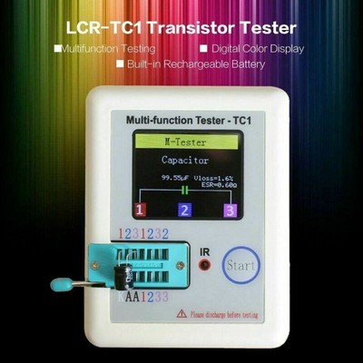 Transistor Tester Multifunktion LCR-TC1 Voll Farbe Grafiken