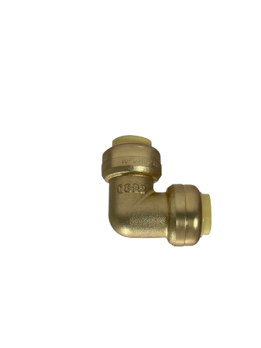 10 Pcs XFITTING 1/2" PUSH FIT ELBOW WITH 1 FREE DISCONNECT CLIP - Picture 2 of 7