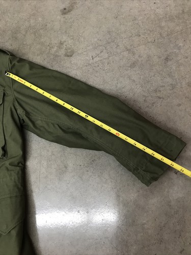 Vintage 1960s M65 Millitary Jacket Deadstock Rare Blue Lining Field Coat - Picture 7 of 18
