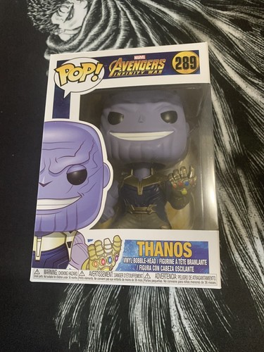 Thanos 289 POP W/ Soft Protector Funko Marvel Avengers Infinity War - 第 1/6 張圖片