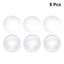 6 Stück Sammellinsenlupe Glas Len Sammellinse Lupe Konkaven Objektiv Konvexen