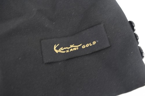 Karl Kani Gold Boys Black Blazer Jacket Size 20 - Picture 5 of 7